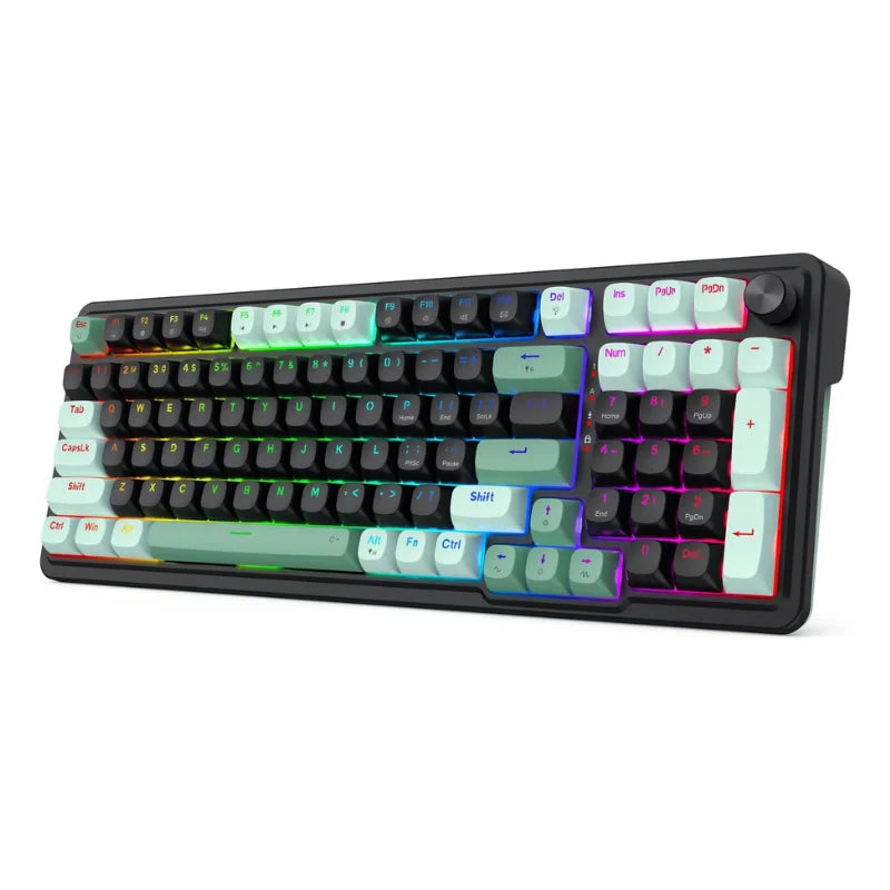 Redragon K686 HE Rapid Trigger Gaming 98 Keys 8K Wired Mechanical Keyboard,Next-Gen UltraMag 100% POM Silky Magnetic Switch